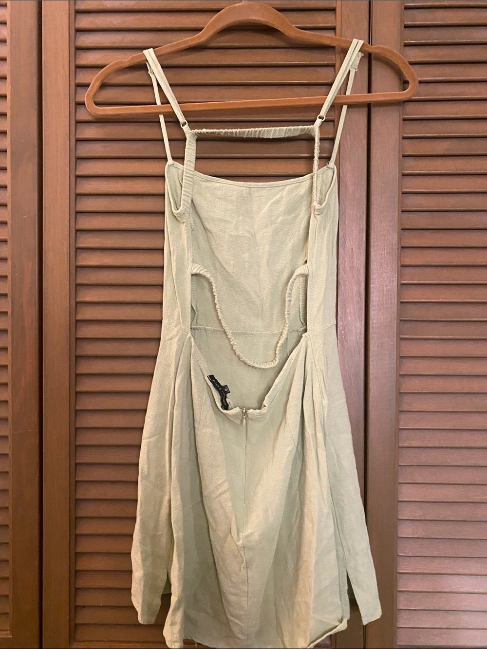 Kendall & Kylie Soft Light Green Mini Dress - Picture 3 of 3